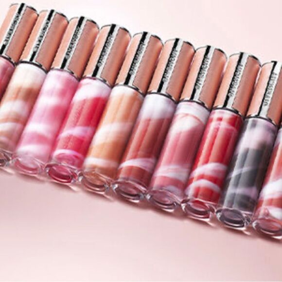 NEW! GIVENCHY -ROSE PERFECTO TINTED LIQUID LIP BALM- “Feeling Pink” - Picture 4 of 4